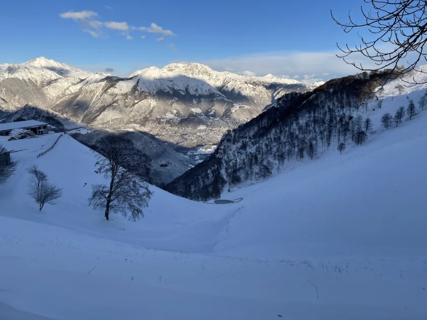 00026Pian dei resinelli viste invernali