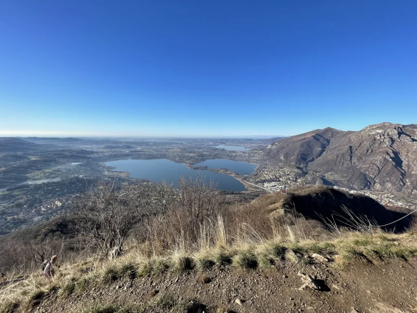 Anello del Monte Barro da Galbiate: il balcone naturale sui tre laghi 2 Vista dal monte Barro